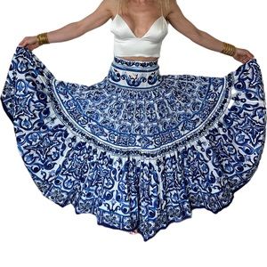 Dolce&Gabbana Mediterranean Maxi Skirt
